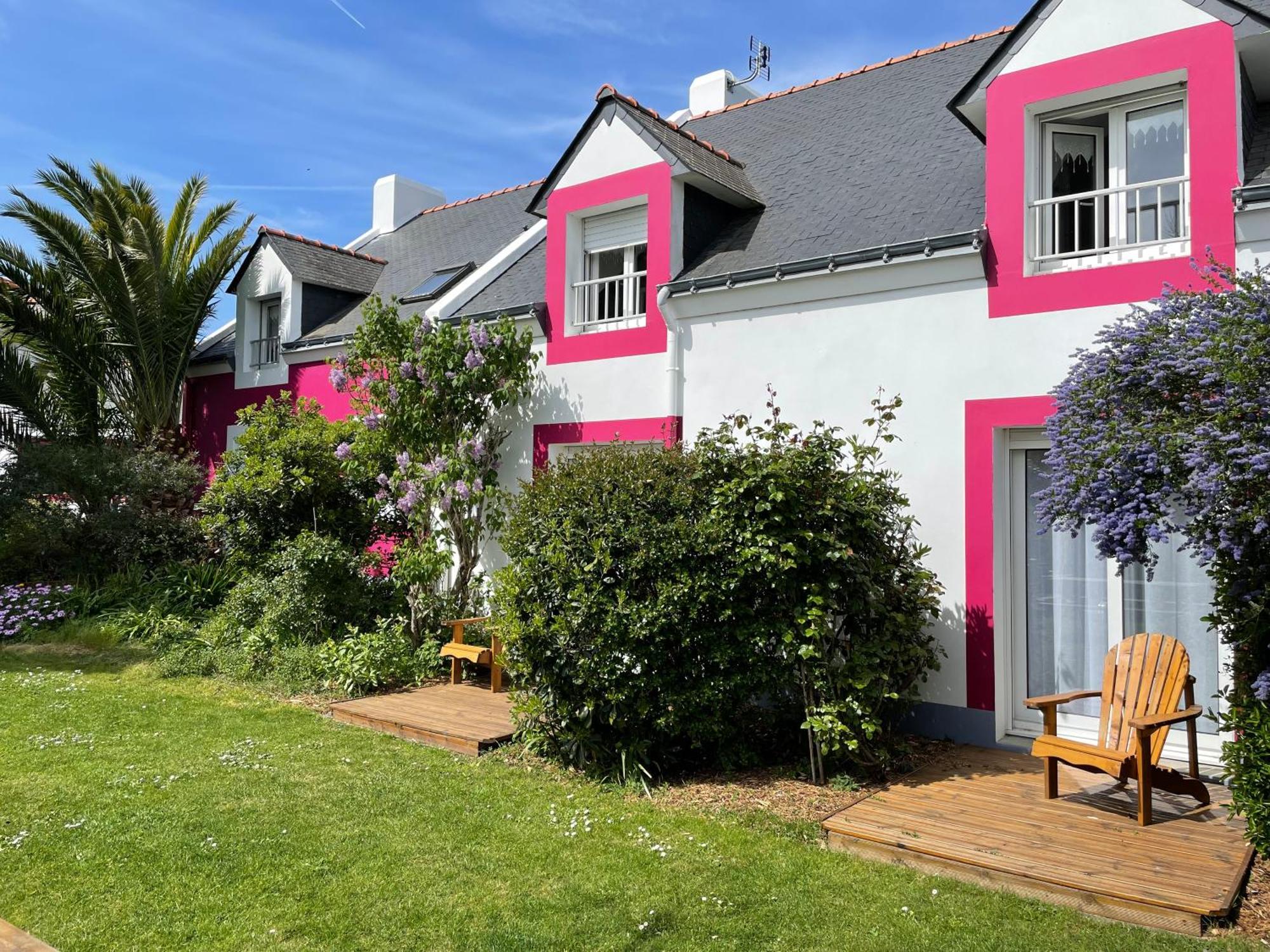 Hotel Aux Tamaris Sauzon Eksteriør billede